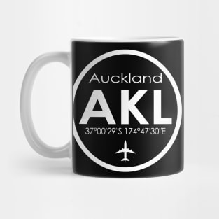 AKL, Auckland International Airport Mug